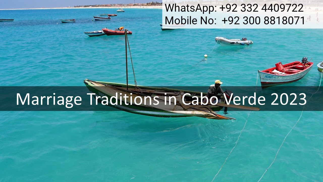 Marriage Traditions in Cabo Verde 2023 - Life Partner Solutions